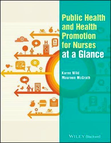 Portada del libro 9781119274186 Public Health and Health Promotion for Nurses at a Glance