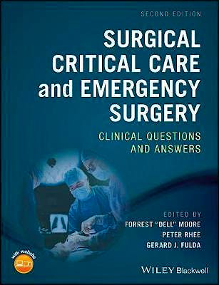 Portada del libro 9781119317920 Surgical Critical Care and Emergency Surgery. Clinical Questions and Answers