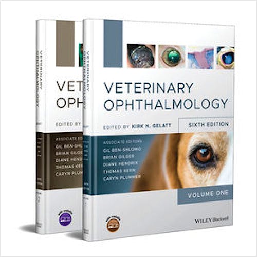 Portada del libro 9781119441830 Veterinary Ophthalmology (2 Volume Set)