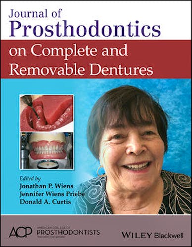 Portada del libro 9781119442622 Journal of Prosthodontics on Complete and Removable Dentures