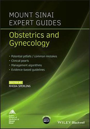 Portada del libro 9781119450115 Obstetrics and Gynecology (Mount Sinai Expert Guides)