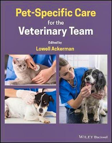Portada del libro 9781119540663 Pet-Specific Care for the Veterinary Team