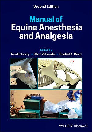 Portada del libro 9781119631286 Manual of Equine Anesthesia and Analgesia