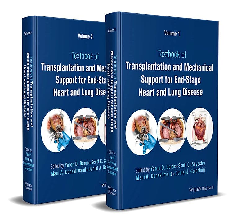 Portada del libro 9781119633846 Transplantation and Mechanical Support for End-Stage Heart and Lung Disease (2 Volume Set)