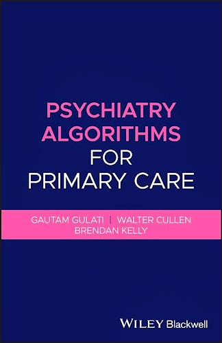 Portada del libro 9781119653561 Psychiatry Algorithms for Primary Care