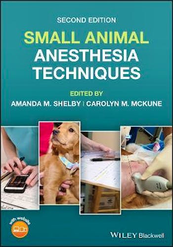 Portada del libro 9781119710820 Small Animal Anesthesia Techniques