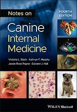Portada del libro 9781119744771 Notes on Canine Internal Medicine
