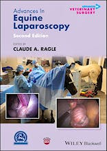 Portada del libro 9781119859314 Advances In Equine Laparoscopy