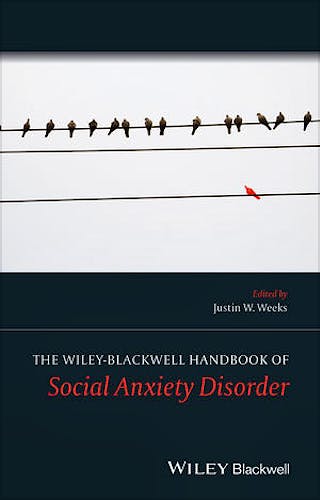 Portada del libro 9781119968603 The Wiley Blackwell Handbook of Social Anxiety Disorder