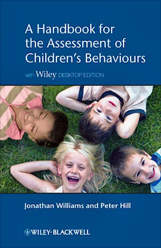 Portada del libro 9781119975892 A Handbook for the Assessment of Children's Behaviours, Includes Wiley Desktop Edition