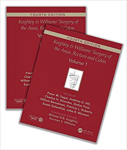 Portada del libro 9781138477384 Keighley and Williams' Surgery of the Anus, Rectum and Colon (2 Volume Set)