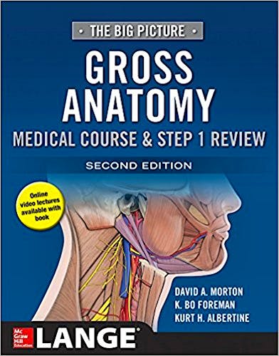 Portada del libro 9781259862632 Gross Anatomy. Medical Course and Step 1 Review (The Big Picture). Lange