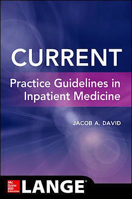 Portada del libro 9781260012224 Current Practice Guidelines in Inpatient Medicine. Lange