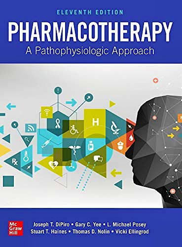 Portada del libro 9781260116823 Pharmacotherapy. A Pathophysiologic Approach (E-Book)