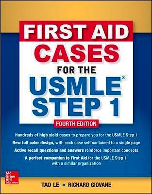 Portada del libro 9781260143133 First Aid Cases for the USMLE Step 1