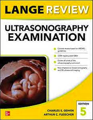 Portada del libro 9781260441352 Review Ultrasonography Examination. LANGE