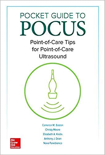 Portada del libro 9781260441475 Pocket Guide to POCUS. Point-of-Care Tips for Point-of-Care Ultrasound