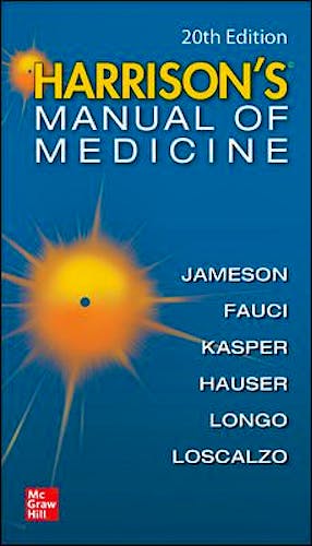 Portada del libro 9781260455342 Harrison's Manual of Medicine