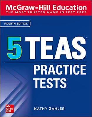 Portada del libro 9781260462951 McGraw-Hill Education 5 TEAS Practice Tests
