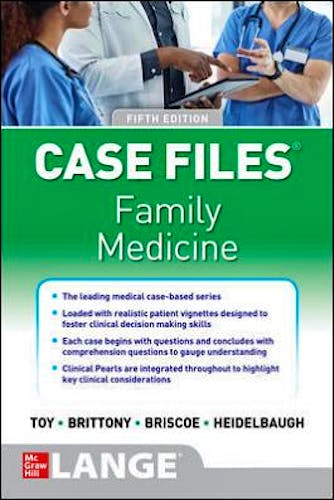 Portada del libro 9781260468595 Case Files Family Medicine