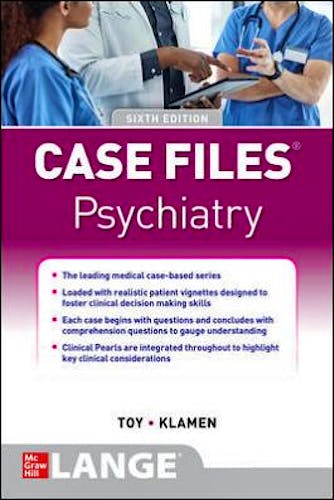 Portada del libro 9781260468731 Case Files Psychiatry