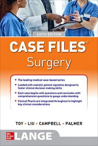 Portada del libro 9781260468809 Case Files Surgery