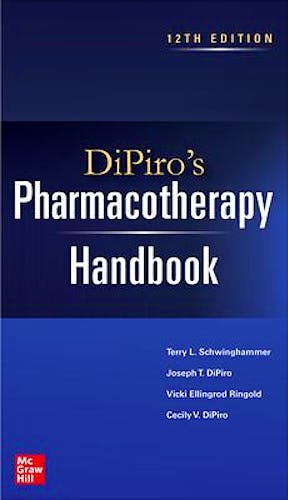 Portada del libro 9781264277919 DIPIRO's Pharmacotherapy Handbook