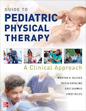 Portada del libro 9781264917099 Guide to Pediatric Physical Therapy. A Clinical Approach