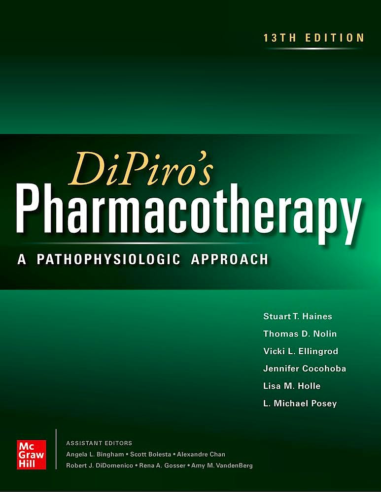 Portada del libro 9781265463984 DIPIRO's Pharmacotherapy. A Pathophysiologic Approach