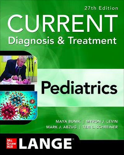 Portada del libro 9781265739898 Current Diagnosis and Treatment Pediatrics. LANGE