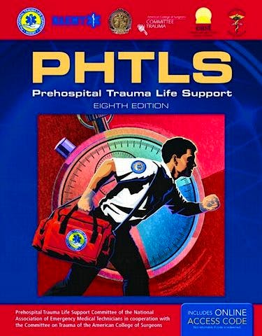 Portada del libro 9781284041736 PHTLS. Prehospital Trauma Life Support