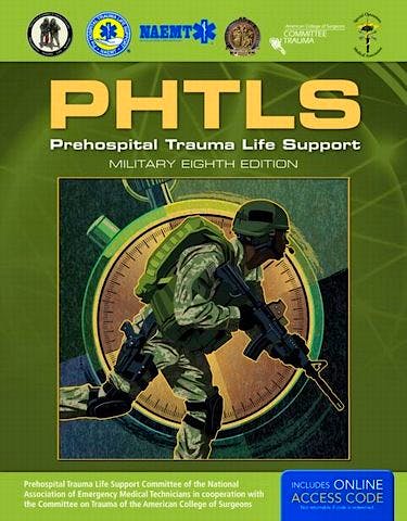 Portada del libro 9781284041750 PHTLS. Prehospital Trauma Life Support (Military Edition)