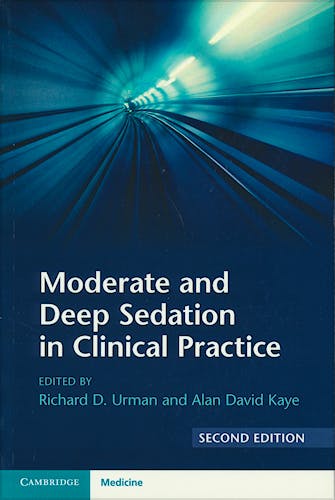 Portada del libro 9781316626641 Moderate and Deep Sedation in Clinical Practice
