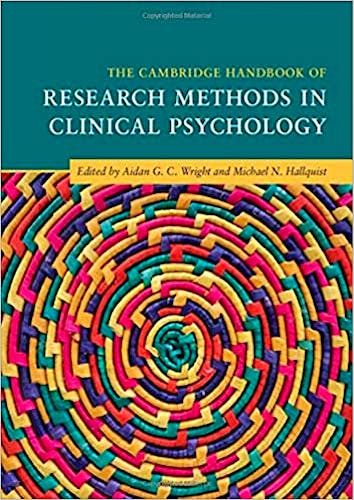 Portada del libro 9781316639528 The Cambridge Handbook of Research Methods in Clinical Psychology (Softcover)