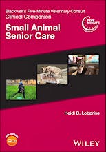 Portada del libro 9781394155774 BLACKWELL's Five-Minute Veterinary Consult Clinical Companion. Small Animal Senior Care