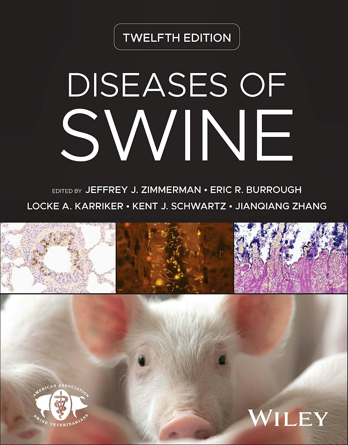 Portada del libro 9781394179435 Diseases of Swine