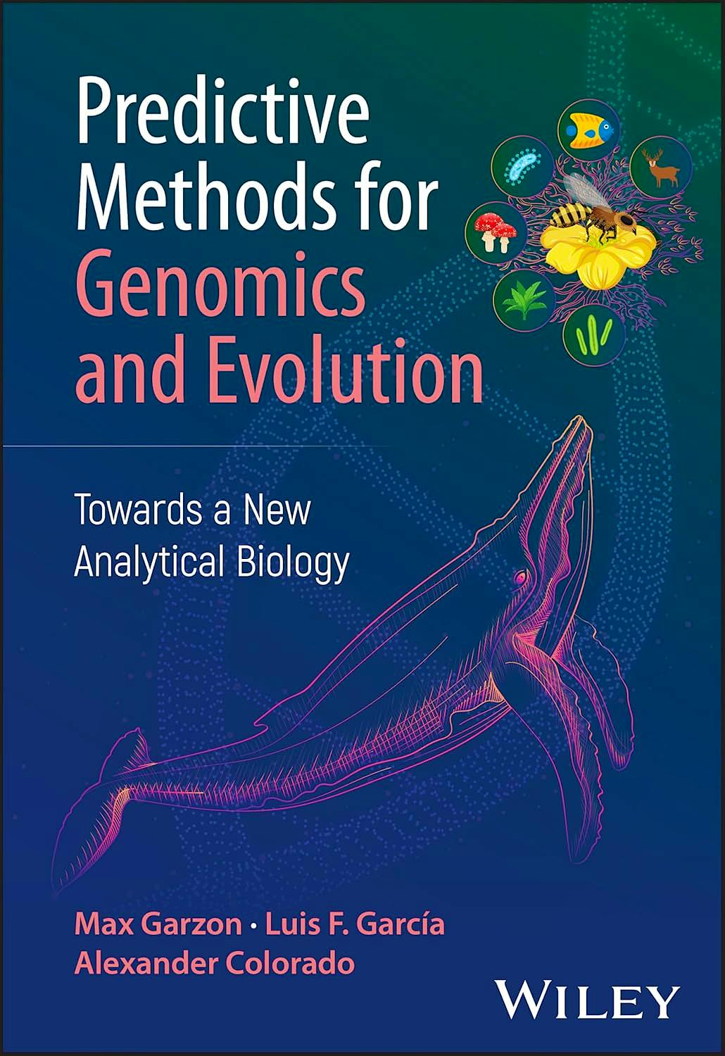 Portada del libro 9781394317424 Predictive Methods for Genomics and Evolution. Towards a New Analytical Biology