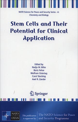Portada del libro 9781402064685 Stem Cells and Their Potential for Clinical Application