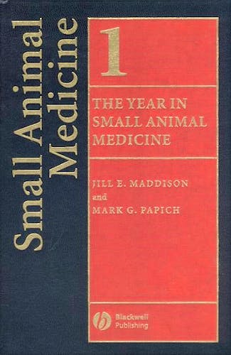Portada del libro 9781405131940 The Year in Small Animal Medicine, Vol. 1