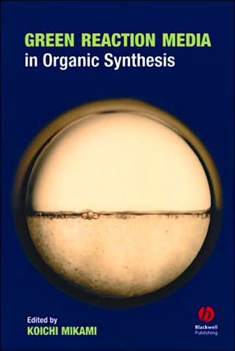 Portada del libro 9781405134026 Green Reaction Media in Organic Synthesis