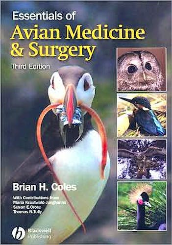 Portada del libro 9781405157551 Essentials of Avian Medicine and Surgery