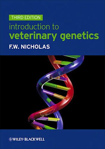 Portada del libro 9781405168328 Introduction to Veterinary Genetics