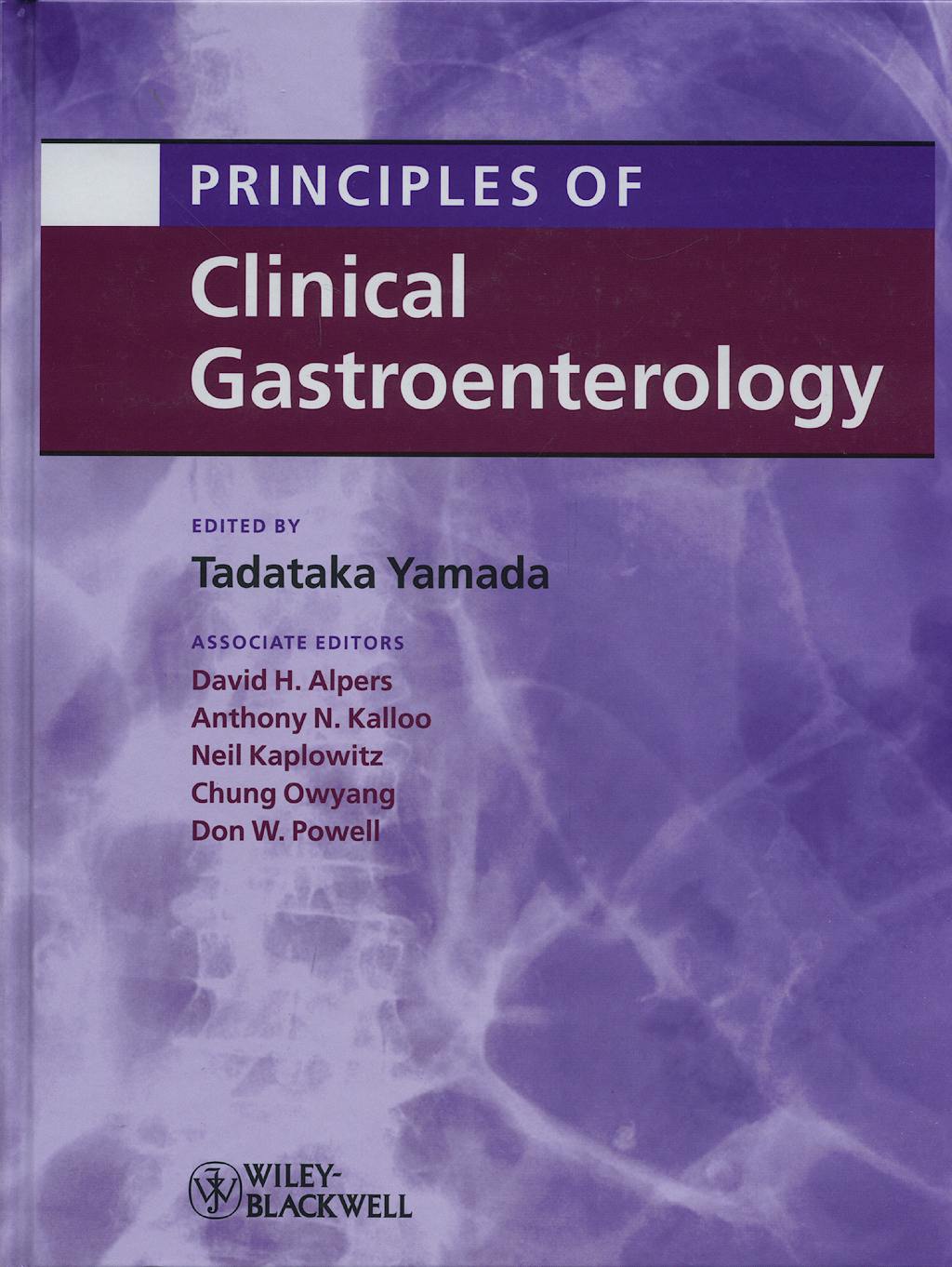 Portada del libro 9781405169103 Principles of Clinical Gastroenterology