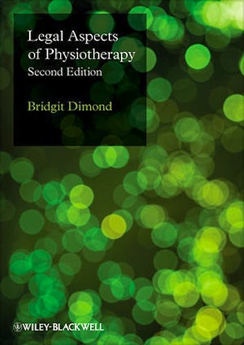 Portada del libro 9781405176156 Legal Aspects of Physiotherapy