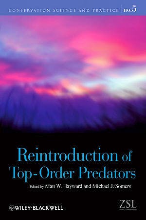 Portada del libro 9781405176804 Reintroduction of Top-Order Predators