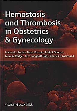 Portada del libro 9781405183994 Hemostasis and Thrombosis in Obstetrics and Gynecology