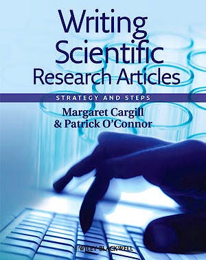 Portada del libro 9781405186193 Writing Scientific Research Articles: Strategy and Steps