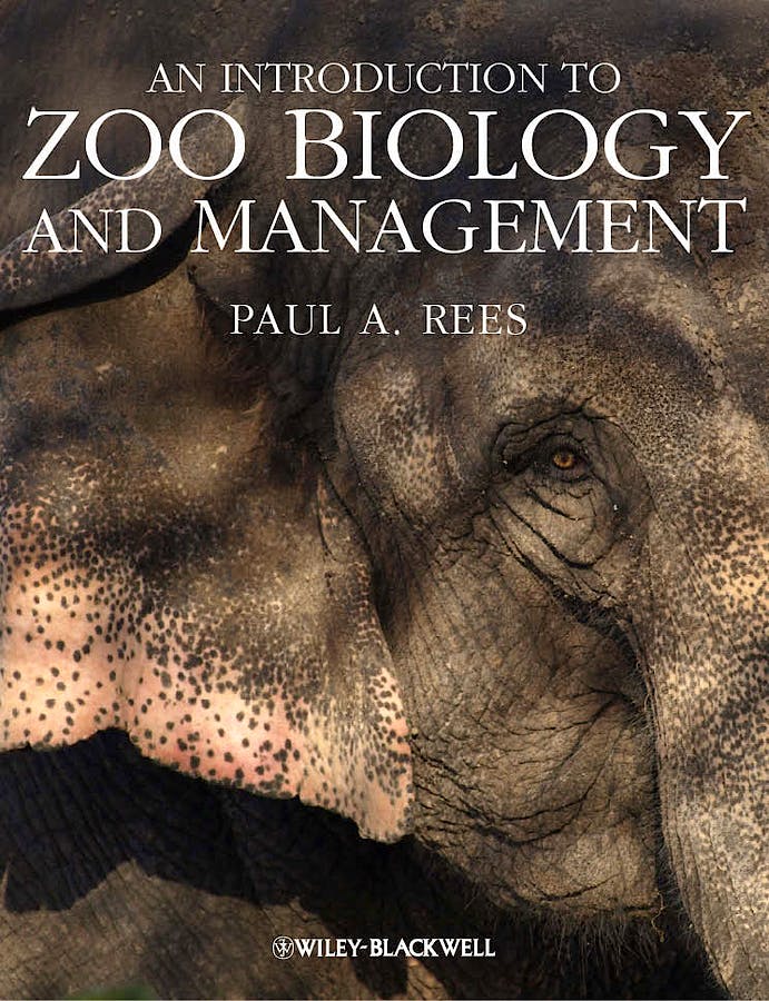 Portada del libro 9781405193498 An Introduction to Zoo Biology and Management (Hardcover)