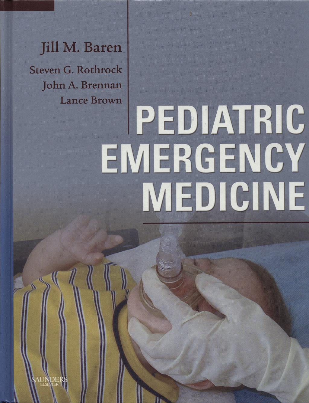 Portada del libro 9781416000877 Pediatric Emergency Medicine