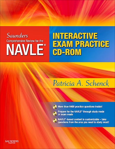 Portada del libro 9781416029281 Saunders Comprehensive Review for the Navle® Board Review and Exam Practice Package